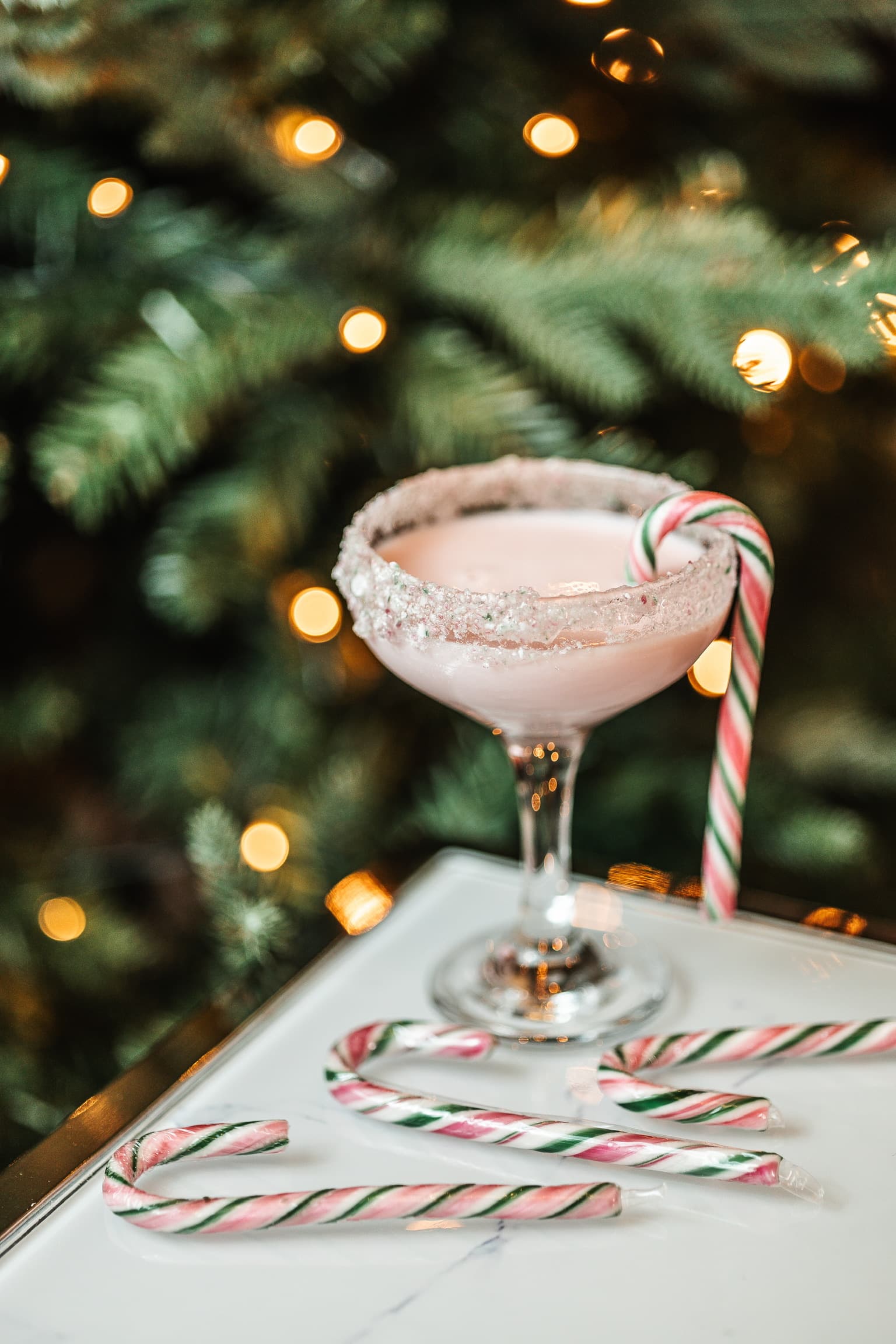 Candy Cane Martini