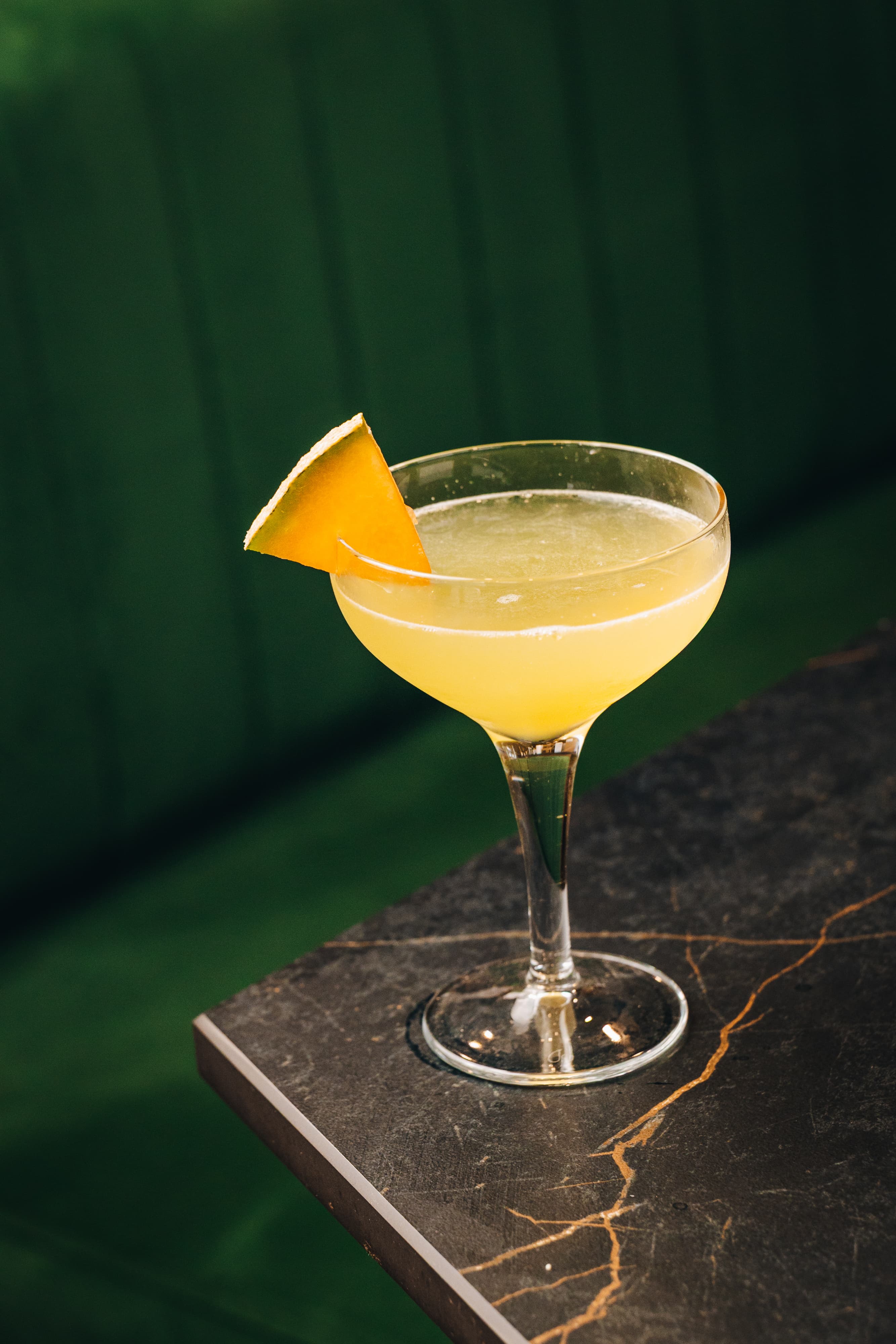 Cantaloupe & Peach Martini